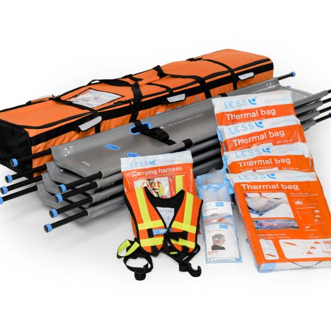 LESS 3031 01, LESS Stretcher Rolling Kit™, Standard